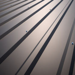 Carport en bois PEFC autoclave marron - 1 voiture 15,5m² - Elio