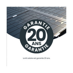 Carport en bois PEFC autoclave marron - 1 voiture 15,5m² - Elio