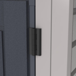 Coffre de jardin 2100L, multifonctions, conçu en PVC - Duramax