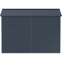 Abri de jardin gris en métal anthracite 9,75m² sécurisé - Duramax