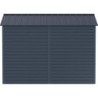 Abri de jardin gris en métal anthracite 9,75m² sécurisé - Duramax