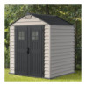 Abri de jardin en PVC 4,41m², plancher inclus, DarkGrey  StoreMax Duramax