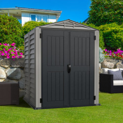 Abri de jardin en PVC 2,92m², plancher inclus, YardMate - Duramax