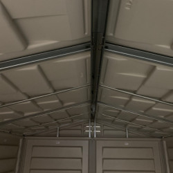 Abri de jardin en PVC 2,92m², plancher inclus, YardMate - Duramax