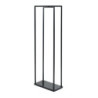Étagère en acier noir, 40x20x120cm, Xavier, Westmann