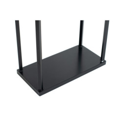 Étagère en acier noir, 40x20x120cm, Xavier, Westmann