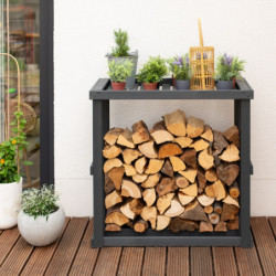 Étagère en bois massif, 52x108x106cm, Harald, Westmann