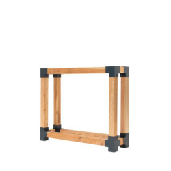 Étagère en bois massif, 138x40x120cm, Michel L, Westmann