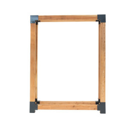 Étagère en bois massif, 138x40x180cm, Michel XL, Westmann