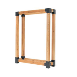 Étagère en bois massif, 138x40x180cm, Michel XL, Westmann