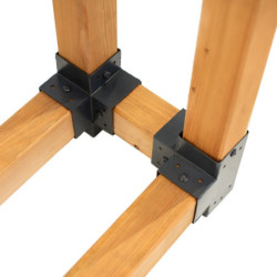 Étagère en bois massif, 138x40x180cm, Michel XL, Westmann