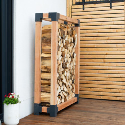 Étagère en bois massif, 138x40x180cm, Michel XL, Westmann