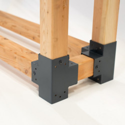 Étagère en bois massif, 198x40x180cm, Michel XXL, Westmann