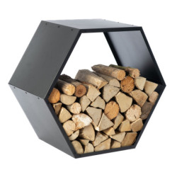 Étagère en acier noir, 88x45x77cm, Biene, Westmann