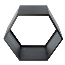 Étagère en acier noir, 88x45x77cm, Biene, Westmann