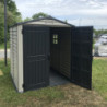 Abri de jardin en PVC 3,65m² avec plancher Storemate, Duramax