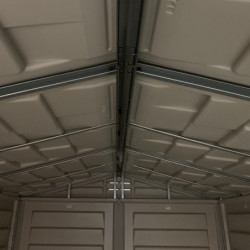 Abri de jardin en PVC 3,65m² avec plancher Storemate, Duramax