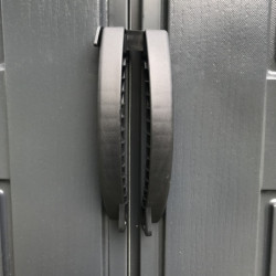 Abri de jardin en PVC 3,65m² avec plancher Storemate, Duramax