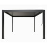 Pergola bioclimatique 11,9m² alu + toit avec lames orientables HABRITA