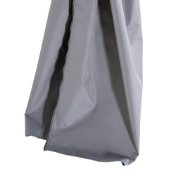 Rideaux pour tonnelle 395x395cm en polyester gris - Sunjoy