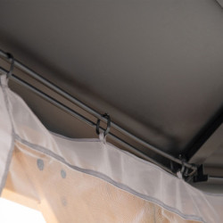 Set de moustiquaires en polyester pour tonnelle 395x395cm Sunjoy