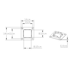 Pergola Bioclimatique Autoportante 3x3m STEEL - Acier Anthracite | X-METAL