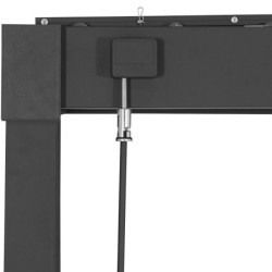 Pergola Bioclimatique Autoportante 3x3m STEEL - Acier Anthracite | X-METAL