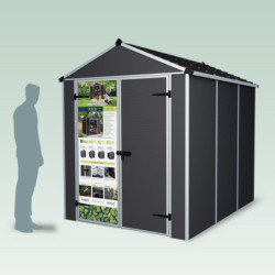 Abri de jardin 5,6m² en polycarbonate RUBICON - Palram - Canopia