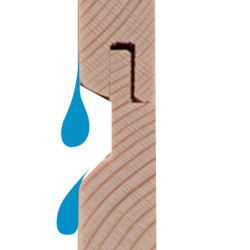 Abri de jardin en bois massif 15,7 North - plancher inclus Karibu