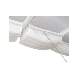 Store blanc pour pergolas et toits de terrasse 300x730cm Canopia by Palram