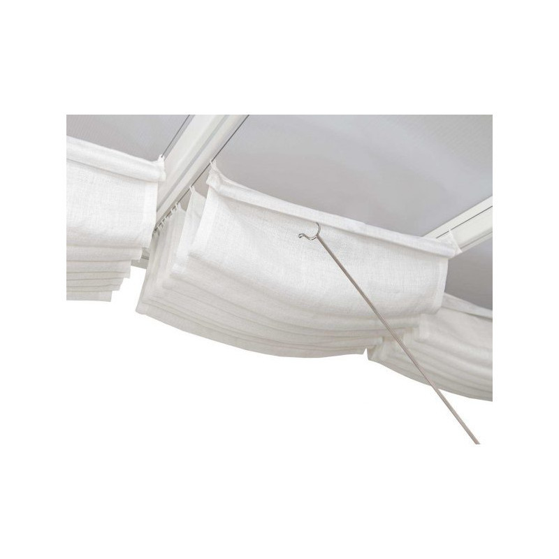 Store blanc pour pergolas et toits de terrasse 300x730cm Canopia by Palram