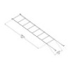 Store blanc pour pergolas et toits de terrasse 300x730cm Canopia by Palram