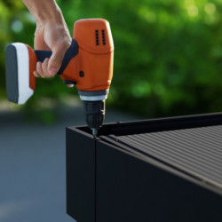 Carport en aluminium et polycarbonate 71,3m² Oslo - Canopia by Palram