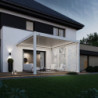 Kit éclairage LED 4m + télécommande pour pergola adossée Ombrea