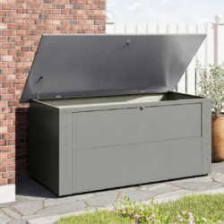 Coffre de rangemengt pour extérieur en métal gris Himalia 2, Karibu