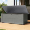 Coffre de rangemengt pour extérieur en métal gris Himalia 3, Karibu