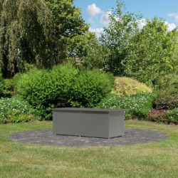 Coffre de rangemengt pour extérieur en métal gris Himalia 3, Karibu