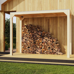 Pavillon 5,12m² en bois lamellé-collé Cubus - Karibu