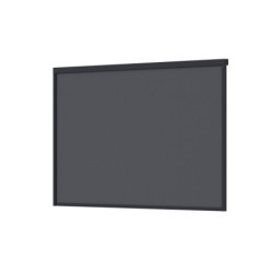 Store latéral 4m en textilène gris foncé pour pergolas Ombrea