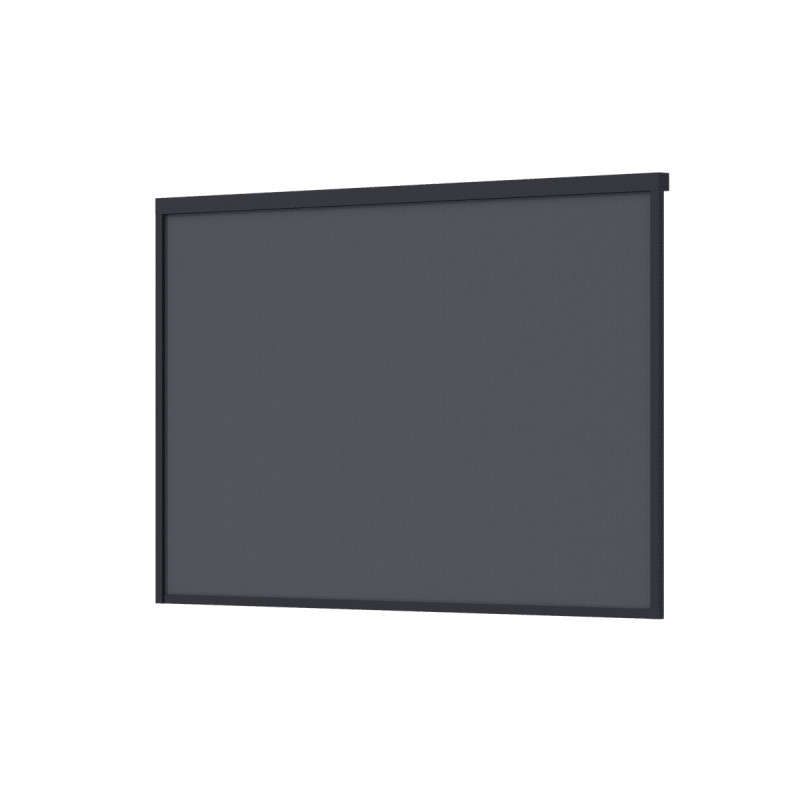 Store latéral 4m en textilène gris foncé pour pergolas Ombrea