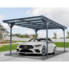 Carport Aluminium Anthracite 3x5m - Toit Polycarbonate 6mm | X-METAL