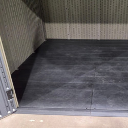 Abri de Jardin HDPE Sunlife 4,5m² avec Plancher - Crème/Gris | JOBU