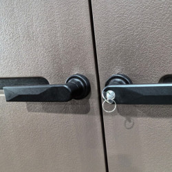 Abri de Jardin HDPE Sunlife 6,15m² avec Plancher - Crème/Marron | JOBU