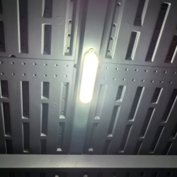 Abri de Jardin 6,5m² Sunlife HDPE + Plancher - Crème/Gris | JOBU