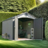 Abri de jardin en polyéthylène haute densité 7,44m² + plancher Lifetime