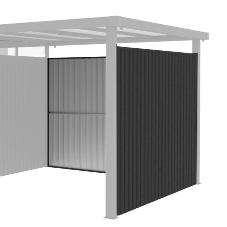 Parois en acier galvanisé 0,4mm pour appentis 8,1m² - X-METAL