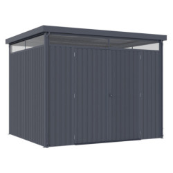 Abri de jardin Rheinfelden 108 - acier galvanisé gris  - Vitavia