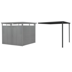 Abri de jardin Rheinfelden 108 - appentis 6,63m²  - Vitavia