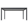 Carport 3x5m en aluminium gris et toit en acier - Ombrea
