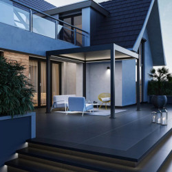 Kit éclairage LED + télécommande pour pergola autoportée 3x3m Ombrea